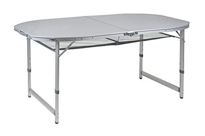 Bo-Camp 1404405 Tavolo Grigio 150 x 80 cm