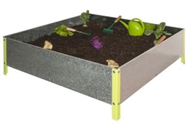 Huerto urbano Urban garden Verde/Galvanizado Simonrack 410x1200x1200 mms - Huerto - Huerto en casa - macetero metálica 200 Kgs de capacidad
