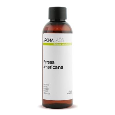 ORGANIC - AVOCADO Oil - 100mL - 100% Pure, Natural, Cold Pressed and AB Certified - AROMA LABS (French Brand)
