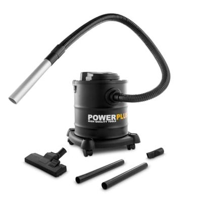 Powerplus Aspirateur cendre électrique POWX308-1 vide cendres 200W pour BBQ, poêle à bois, brûleur - réservoir 20l - max. 60°