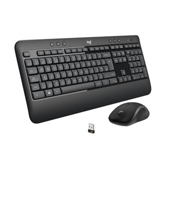 Logitech MK540 ADV WRLS Keyboard **New Retail** CH, Black, 920-008677