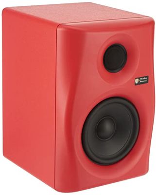 Monkey Banana Gibbon 5 - Monitor da studio attivo a 2 vie, colore: Rosso