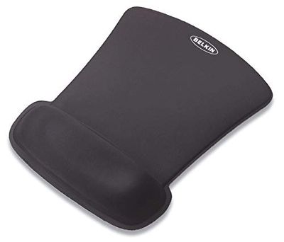 Belkin F8E262-BLK - Almohadilla Gel WaveRest para ratón con Soporte para muñeca, Color Negro