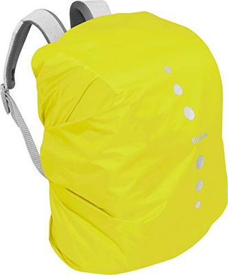 Playshoes Uniseks regenhoes voor kinderen, voor rugzak, regenhoes (1 stuk), neongeel, Small, regenhoes voor rugzak
