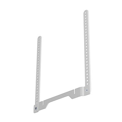 PureMounts® supporto combinato per altoparlanti per supporti Sonos® Ray e TV, caricabile fino a 2 kg, acciaio e silicone, bianco