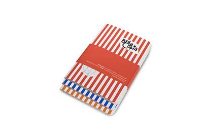 A6 TRITTICO "Riviera" (verkrijgbaar in 3 kleuren: rood, blauw, oranje)