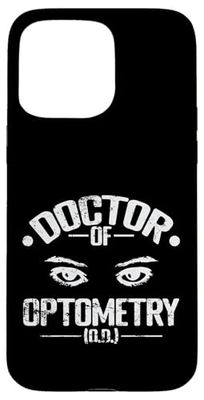 Doctor en Optometría (O.D.) Carcasa para iPhone 15 Pro Max