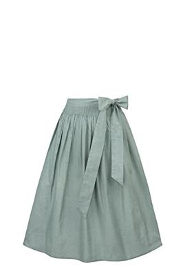 Stockerpoint Molina Dirndl schort voor dames, groen (salie), 40-44