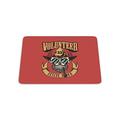 Bonamaison, Tapis de Souris Rectangle Imprimé Numériquement, Fond Antidérapant, pour Bureau et Maison, Taille: 22x18cm