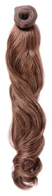 BIFULL Queue de Cheval bouclée 50 cm modèle 8 Blond, Noir, Estandar