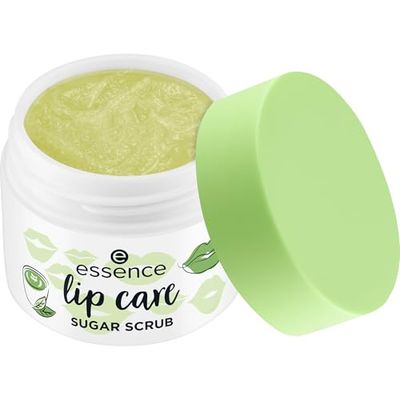 Essence Cosmetics Lip Care Sugar Scrub, Läppskrubb, Återfuktande, Regenererande, Vårdande, 9 g