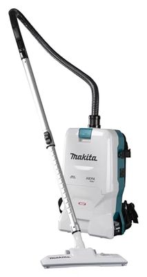 Makita VC011GZ Aspiradora de Mochila sin escobillas, 4 Velocidades, Azul