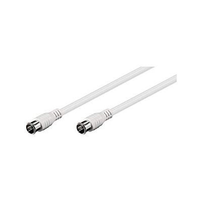 Goobay 50748 F-Quick SAT-aansluitkabel (80 dB), 2x afgeschermd