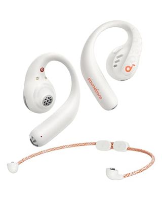 Soundcore by Anker AeroFit Pro Cuffie Bluetooth Wireless Open Ear, Cuffie senza fili, Ultra Comfort, Fit Sicuro, Design Ergonomico, Suono Ricco con LDAC, Bluetooth 5.3, IPX5, Riproduzione 46H, App