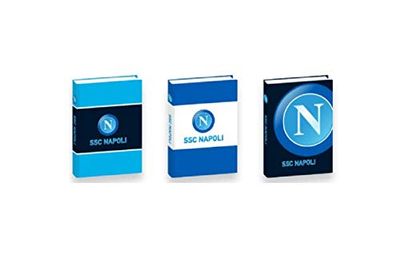 / SSC Napoli Seven Diario estándar 12 Meses Cubierta Acolchada plastificada