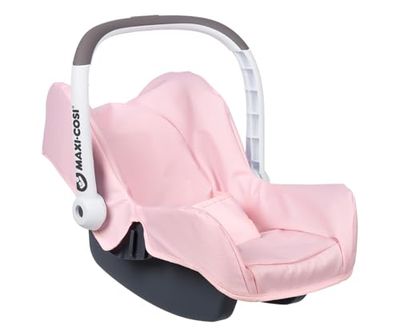 Smoby - Maxi Cosi autostoel - Autostoel met draagbeugel in origineel Maxi-Cosi design - Poppenaccessoires voor poppen tot 42 cm - Vanaf 3 jaar