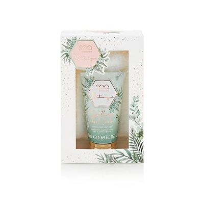 Style and Grace Spa Botanique Fluffig Strumpa Set för Kvinnor 2 st 49 ml Fotlotion, Fluffiga strumpor