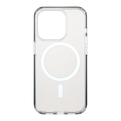 Black Rock Custodia per iPhone 15 Pro (compatibile con MagSafe, sottile, in TPU, resistente, ammortizzante, antibatterica, trasparente, per iPhone 15 Pro, custodia per cellulare) trasparente