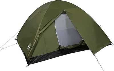 CAO 4 koepeltent, 3-4 personen, camping, donkergroen, 260 x 240 x 110 cm