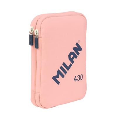 MILAN® Plumier 2 piani con contenuto MILAN 430 since 1918, rosa