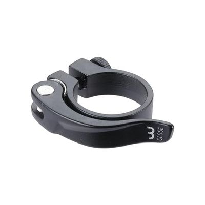 BBB CyclingLever BSP-87 - Reggisella a sgancio rapido per reggisella in alluminio, bici da strada, MTB ed E-Bike, 31,8 mm, colore: nero