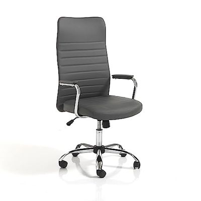 Bacliff bureaustoel High Grey