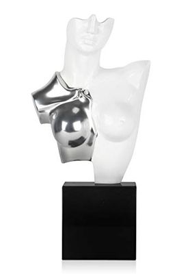 Scultura in resina 'Busto di amazzone'
