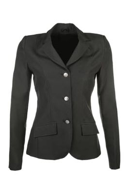 HKM 3341 toernooijack Marburg, rijjas rijjas zwart meisje 164