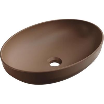 Mexen Lavabo de baño Cornelia, marrón mate - 21885068