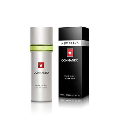 New Brand Commando For Men 3.3 oz EDT Spray