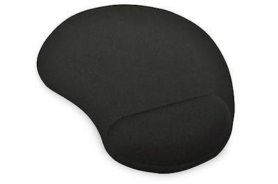 Nilox EDNET E64020 Tappetino per Mouse Colore Nero con Poggiapolsi in Gel