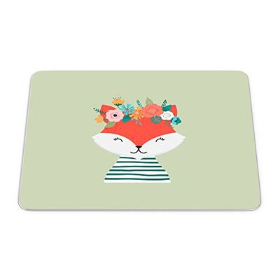 Bonamaison, Rectangle Pop Art Digital Printed Mouse Pad, Non-Slip Base, for Office and Home, Size: 22 x 18 cm