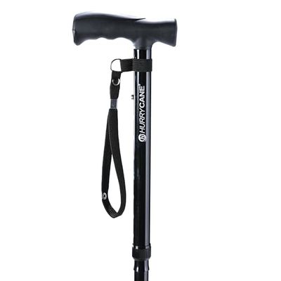 Drive Devilbiss HurryCane - Comfort Edition Walking Stick in Black