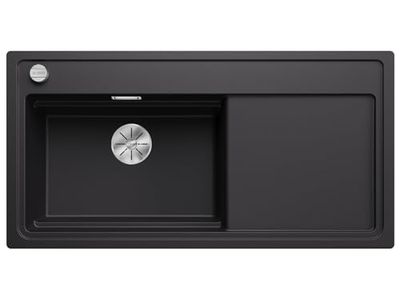 BLANCO 526059 Zenar XL 6S, Nero, 60 cm Unterschrank | Hauptbecken links