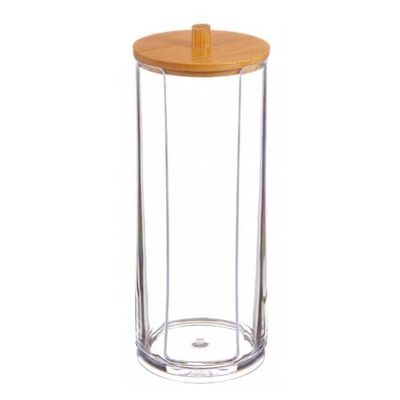 Ballete Dispenser Dischi in Cotone bambù 7,3 x 18,5 cm