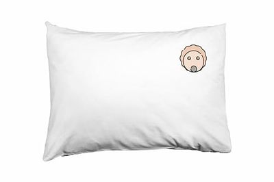 Bona Basics, Fodera decorativa per cuscino, decorazione per la casa, per divano, caffetteria, Dimensioni: 50x35 cm, colore: bianco