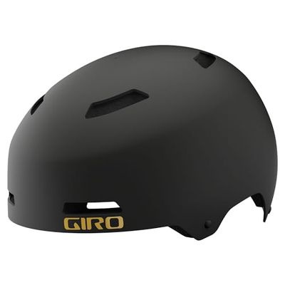 Giro Quarter FS, Caschi da Bicicletta Unisex, Matte Warm Black 22, S