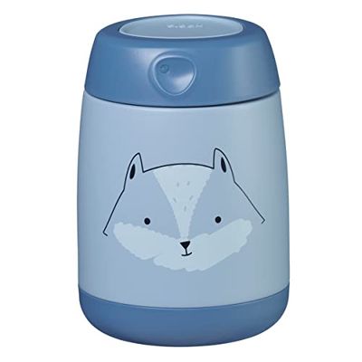 b.box Insulated Food Jar Mini | Snack Container for Babies and Kids, Double Wall Stainless Steel, Keeps Food Cold up to 6hrs, Warm up to 4hrs | 210ml/7