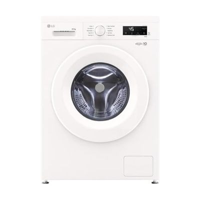 LG W4X1085NWH - Lavadora Secadora Inverter Direct Drive 8/5kg, 1400 rpm, 6 Motion, Vapor Steam, Wi-Fi ThinQ, Clasificación A (Lavado) E (Secado, Serie 140, Blanco