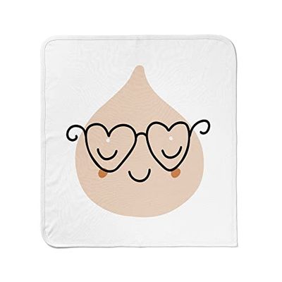 Questo Casa, Couverture de Bébé pour Garçons et Filles, Tissu en Mousseline, Couverture pour Siège Auto et Lit Bébé, Taille: 80x80 Cm
