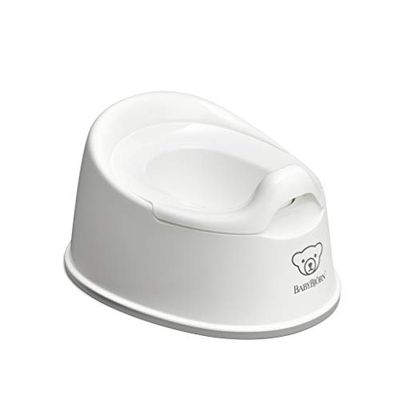 BabyBjörn Orinal Smart, Blanco/Gris