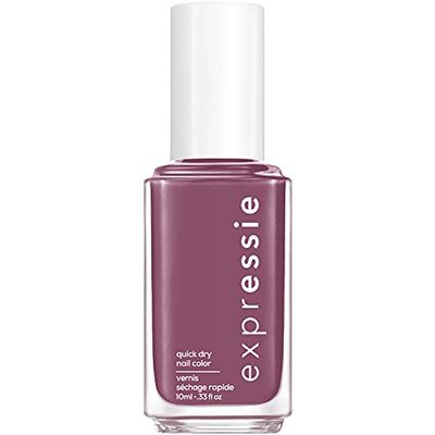 Essie ExprEssie Quick Dry Formula, Pink Purple Nail Polish 220 Get A Mauve On