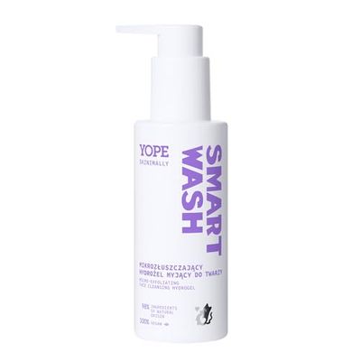 YOPE Limpieza facial natural | 98% ingredientes naturales | Exfoliante | Refrescante | Hidrogel limpiador facial Skinimally 150 ml