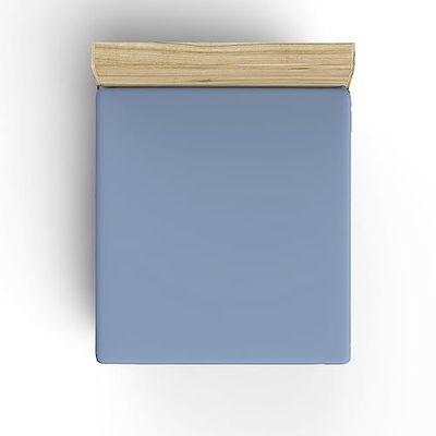 Fitted Sheet 180 x 200 Blue