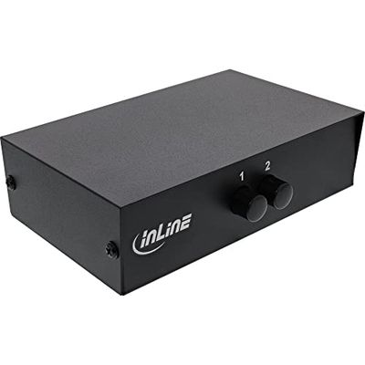 InLine® AV-schakelaar handmatig 2-poort, 3x RCA IN/OUT