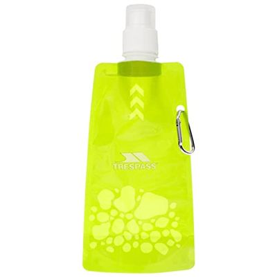 Trespass Hydromatic, groen, opvouwbare herbruikbare drinkfles 480 ml, groen