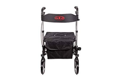 Antar AT51006 Aluminium Foldable Rollator 8 kg, Silver