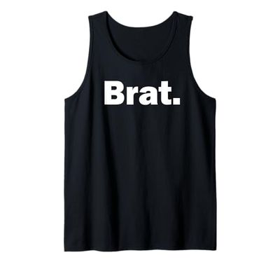Brat. oggetto divertente per persone bratty Canotta