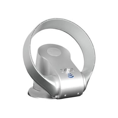 Brightium Ventilateur sans pales de table : design sûr, silencieux et compact, idéal pour rafraîchir les petits espaces et utiliser à la maison ou au bureau.