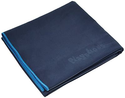Playshoes Uniseks 328108, multifunctionele handdoek, microvezel, marineblauw, 80 x 160 cm